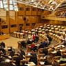 MSPs in Debating Chamber at Holyrood