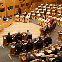 MSPs in the Debating Chamber