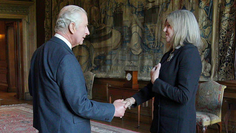 The Presiding Officer meets King Charles III at the Palace of Holyroodhouse 