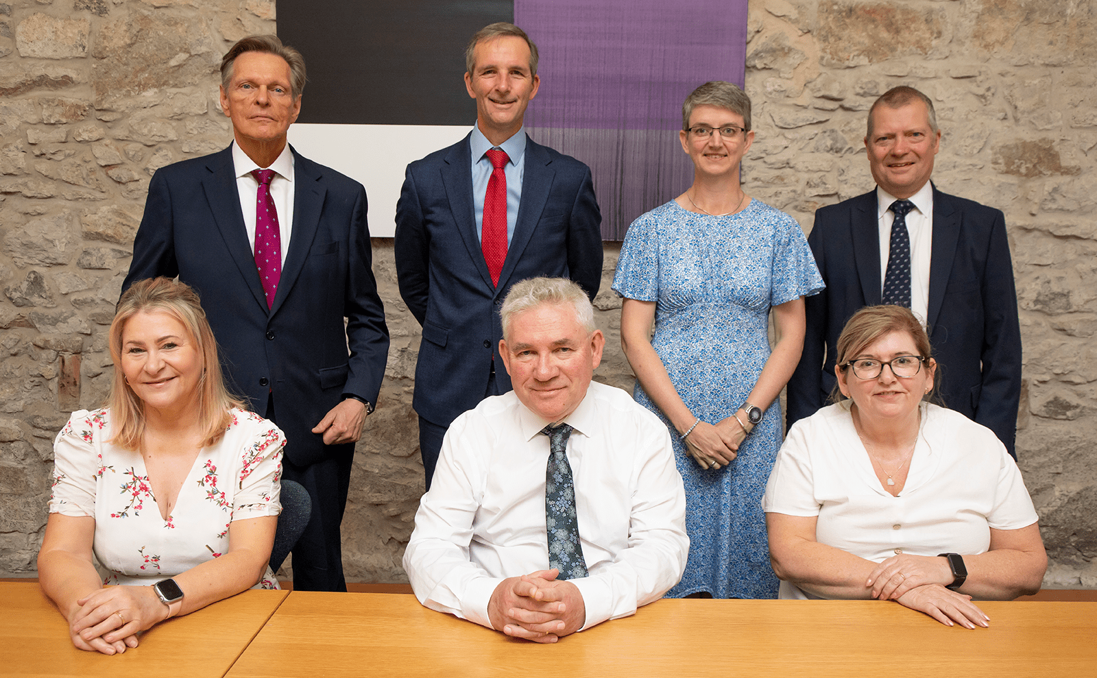 Members of the SPCB, clockwise from left, Pauline McNeill MSP, Stephen Kerr MSP, Liam McArthur MSP, Maggie Chapman MSP, Graham Simpson MSP, Jackie Dunbar MSP and Presiding Officer Kenneth Gibson MSP