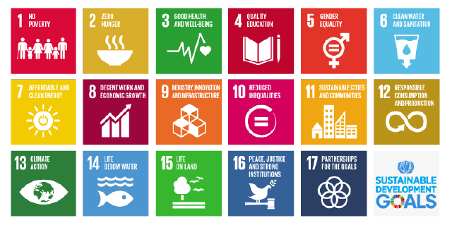 Figure 2 - infographic summarising each of the 17 United Nations Sustainable Development Goals