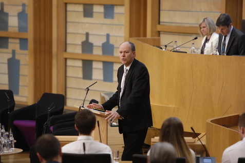 Attendees heard from the Convener, Gordon Lindhurst