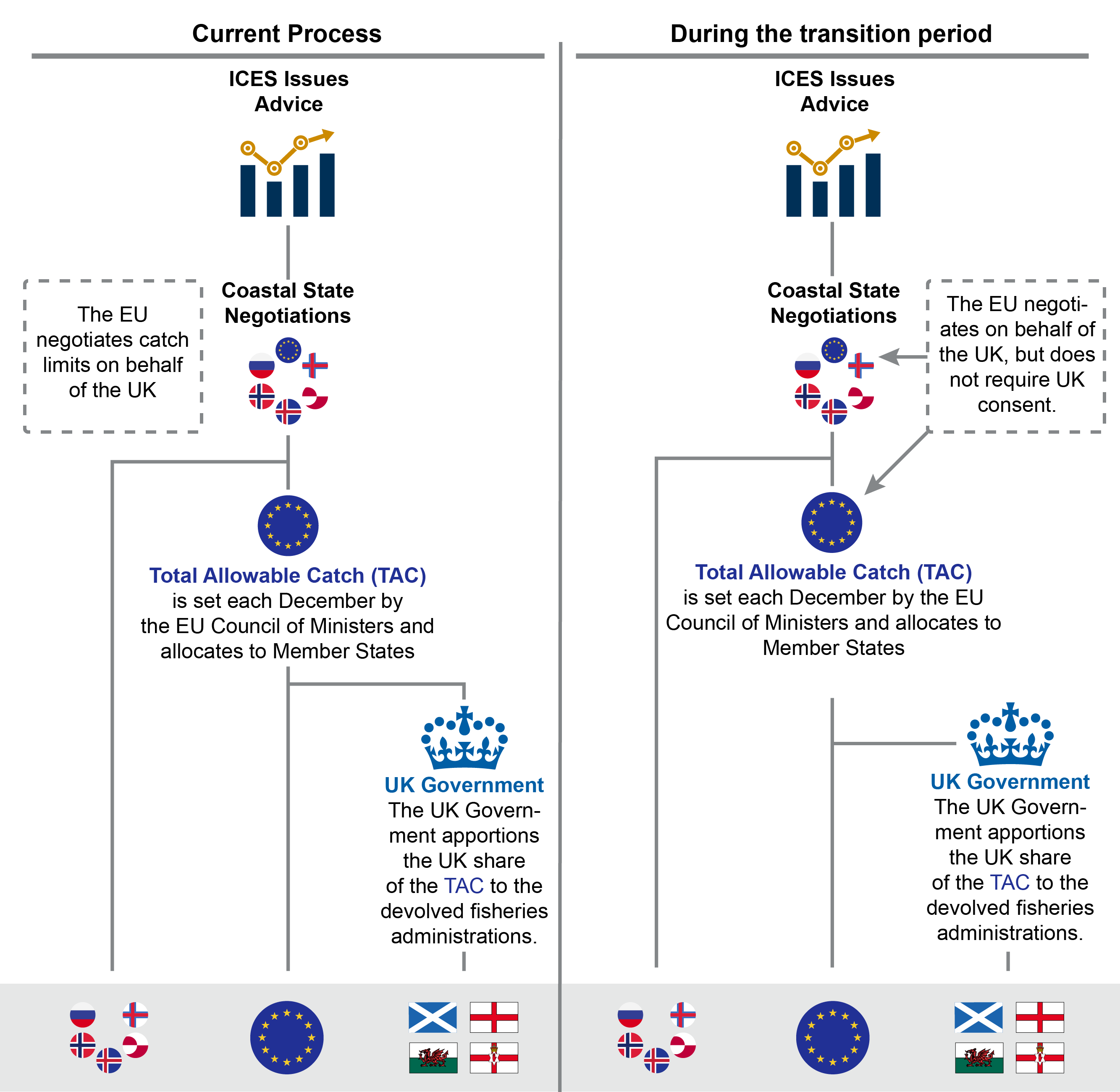 Process for determining fishing  opportunities